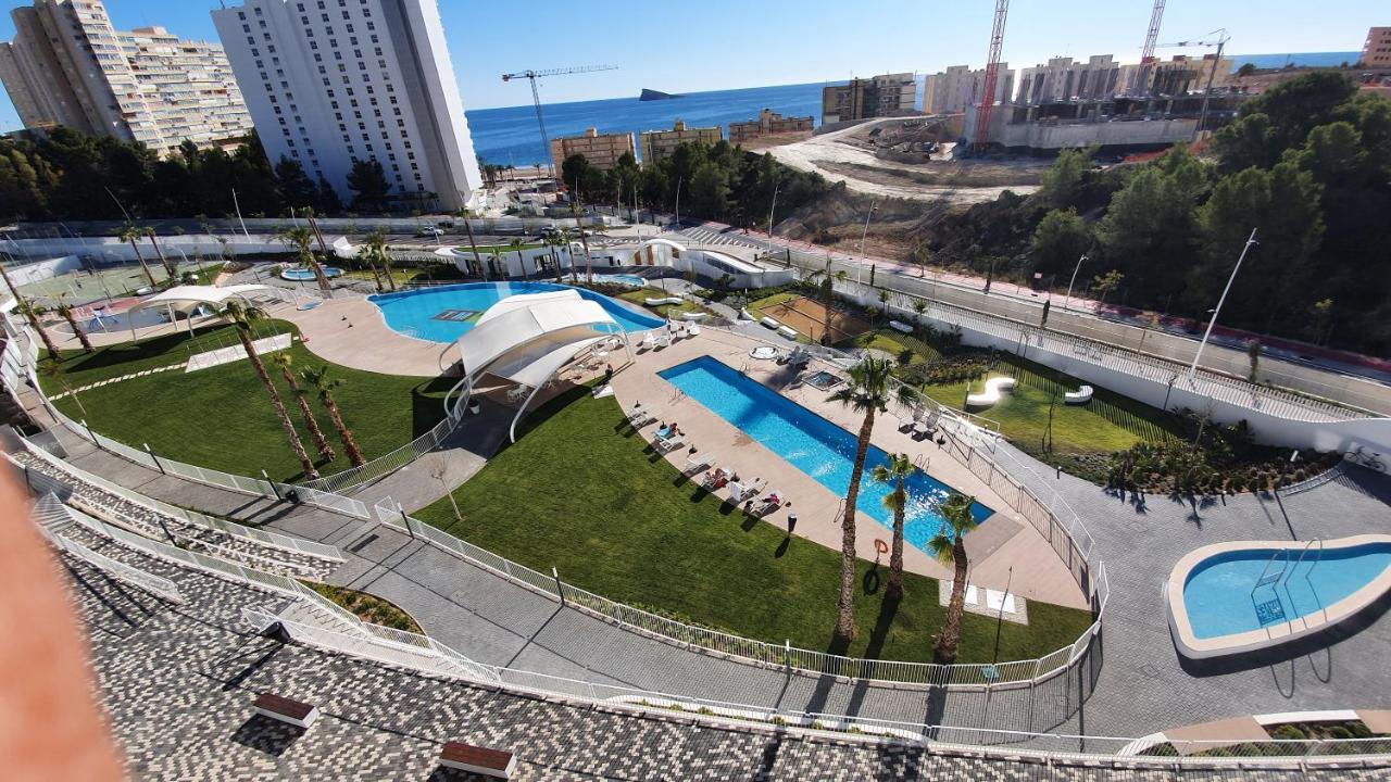 Sunny Morning Of Costa Blanca - Sunset Waves Benidorm Lejlighed Eksteriør billede