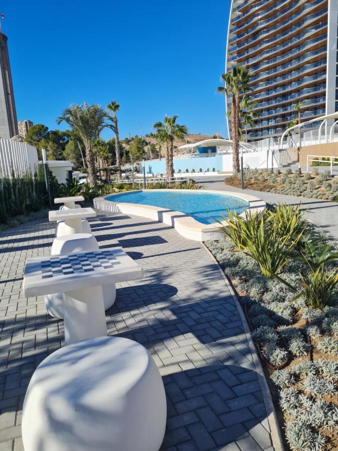 Sunny Morning Of Costa Blanca - Sunset Waves Benidorm Lejlighed Eksteriør billede