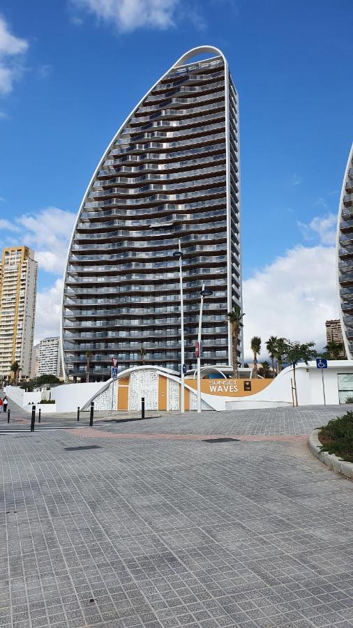 Sunny Morning Of Costa Blanca - Sunset Waves Benidorm Lejlighed Eksteriør billede